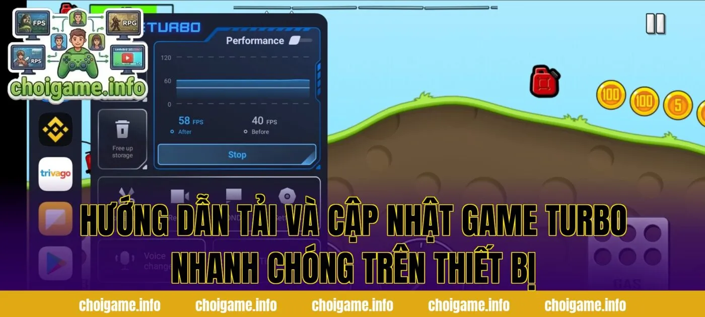 Hướng dẫn tải và cập nhật game Turbo nhanh chóng trên thiết bị