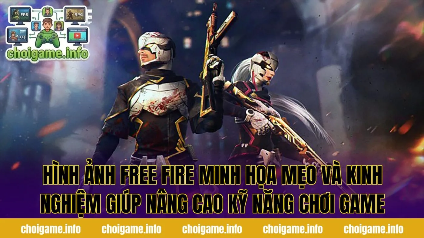 Hình ảnh Free Fire minh họa mẹo và kinh nghiệm giúp nâng cao kỹ năng chơi game