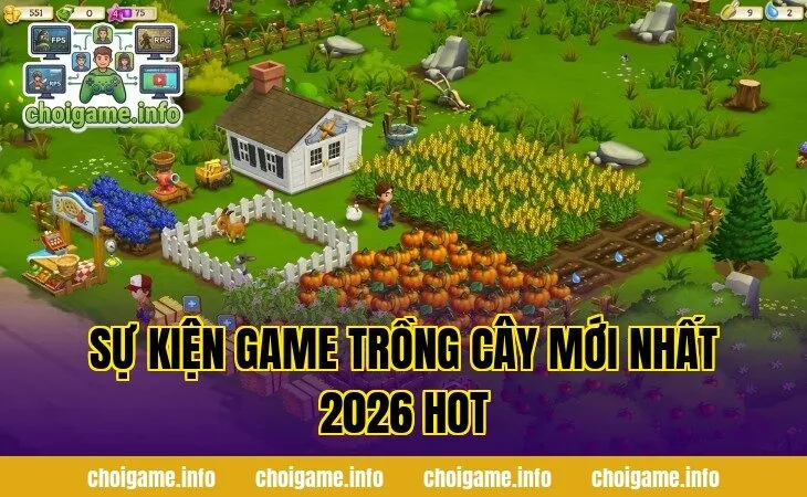 Sự Kiện Game Trồng Cây Mới Nhất 2026 Hot
