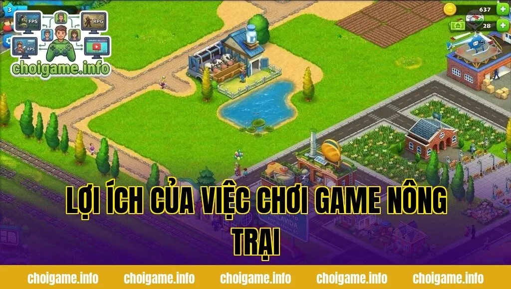 Lợi ích của việc chơi game nông trại