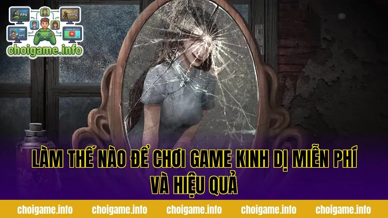 Làm thế nào để chơi game kinh dị miễn phí và hiệu quả