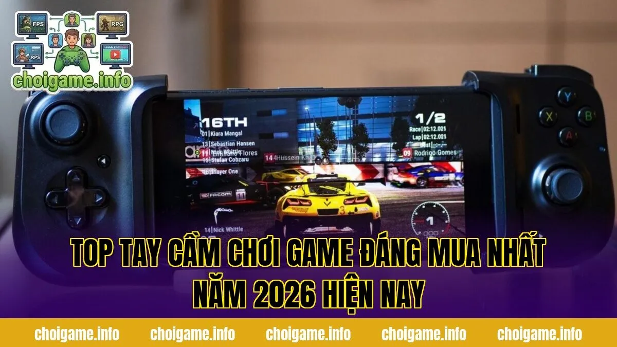 Top tay cầm chơi game đáng mua nhất năm 2026 hiện nay