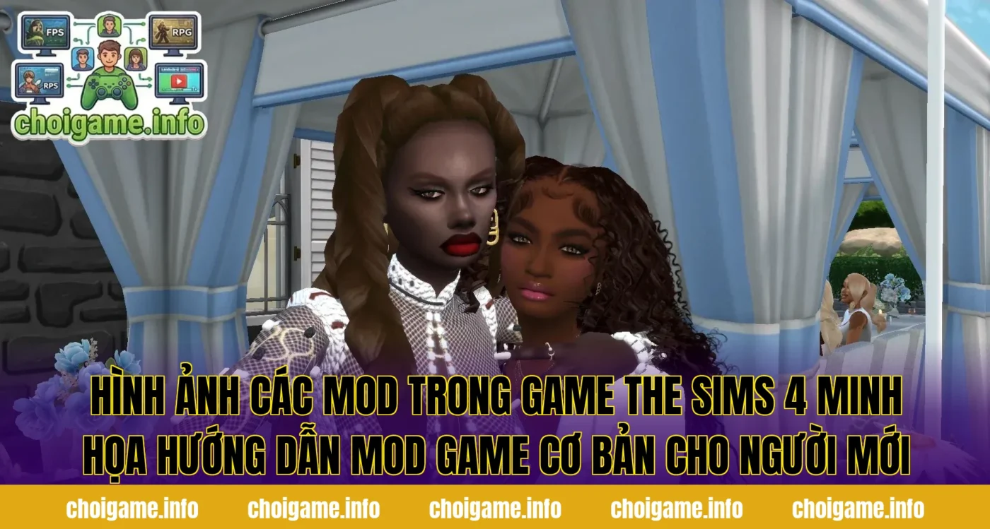 Hình ảnh các mod trong game The Sims 4 minh họa hướng dẫn mod game cơ bản cho người mới
