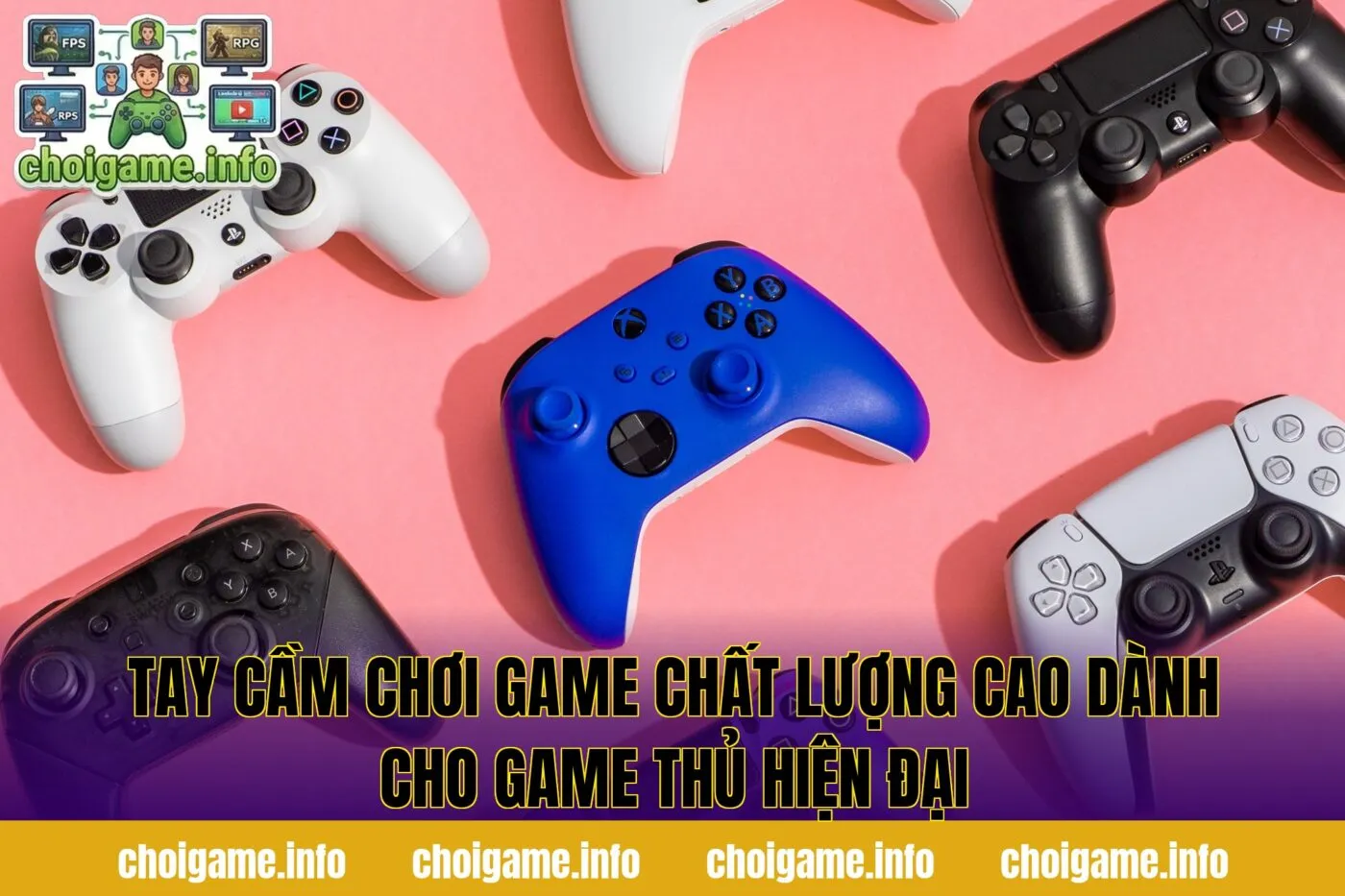 Tay Cầm Chơi Game Chất Lượng Cao Dành Cho Game Thủ Hiện Đại