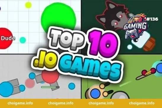 Top các thể loại games io phổ biến và kinh nghiệm leo bảng xếp hạng